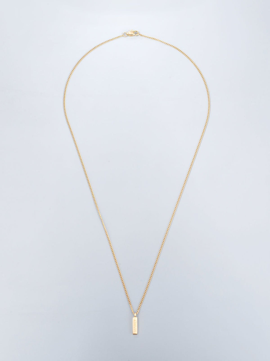 Minimal Pendant Necklace - Manly Prime